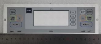 Compteur de gloire GFS 120 GFS-120-10 Membrane du panneau d'opération 204*61mm Pièces de rechange