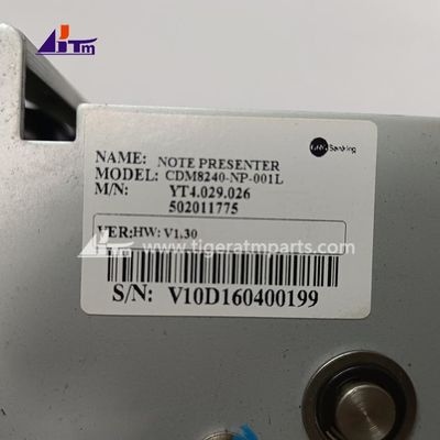 GRG ATM Parts H22N CDM8240-NP-001L Note présentatrice longue YT4.029.026 502011775