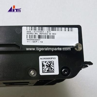 Parties de la machine ATM NCR SDM2 MIN LONG INFEED WITH METAL DE 445-0774307