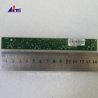 Parties de la machine à guichets automatiques de banque NCR PCB Purifier les bidons Leds Interface 445-0742837