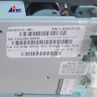 Parties de la machine de guichet automatique Lecteur de cartes Diebold TRK 123 R/W HICO ICC Smart 00104380000K