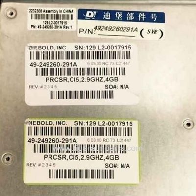 49249260291A Diebold Opteva PRCSR 2.9GHZ 4GB PC Pièces détachées de la machine ATM