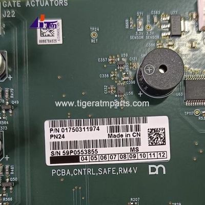 Parties ATM Diebold Nixdorf DN200 PCBA CNTRL SAFE RMV4 Plaque de commande inférieure 1750311974