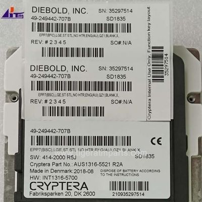 Parties de la machine de guichet automatique Diebold Nixdorf EPP7 clavier 49249442707B