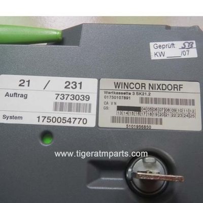 1750107891 Wincor Nixdorf CCDM Cassette pièces détachées de la machine à guichets automatiques