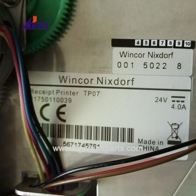 Parties de machines de guichets automatiques Wincor Nixdorf TP07 Imprimante de reçus 1750110039 1750063915