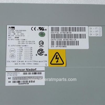 1750136159 Wincor Nixdorf 2050XE PC280 24V alimentation électrique pièces détachées de machines ATM