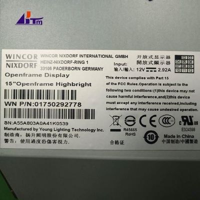 Pièces détachées de distributeurs automatiques Wincor Nixdorf 15