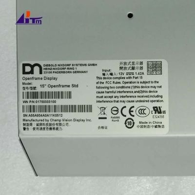 Pièces détachées de la machine de guichet automatique Wincor Nixdorf 15 pouces Openframe Std Affichage LCD 1750333100