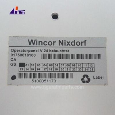 Pièces détachées de la machine ATM Wincor Nixdorf V.24 Panneau d'opérateur USB avec rétroéclairage 1750109074 1750018100