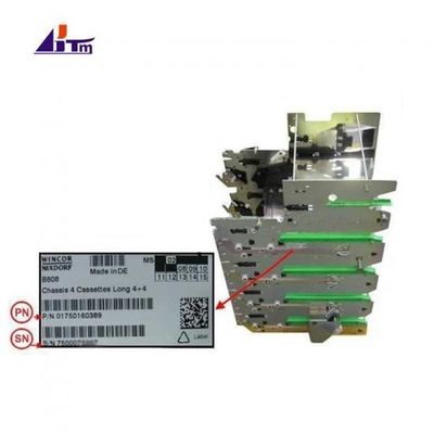 Parties de distributeurs automatiques Wincor Nixdorf Cineo châssis 4 cassettes longueur 4+4 1750160389