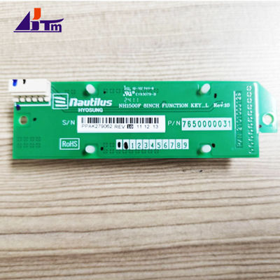 Nautilus Hyosung MX 2600SE Touche de fonction Gauche 7650000031 Pièces détachées pour GAB