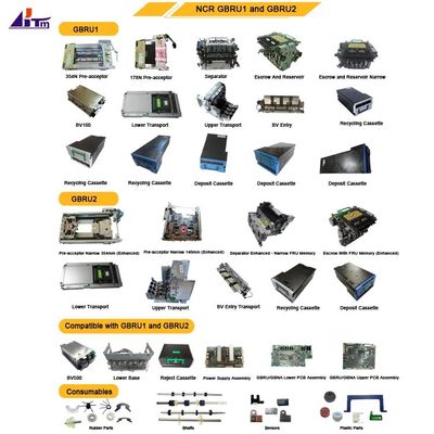 Les modules distributeurs de la NCR GBRU2 GBRU1 GBRU GBNA ATM composants de remplacement