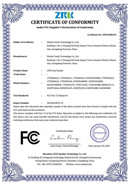 Chine Tiger Spare Parts Co., Ltd certifications